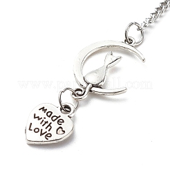 Tibetan Style Alloy Charms Bookmarks&nbsp;AJEW-JK00200