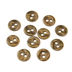 Tibetan Style Buttons&nbsp;TIBE-R178-AG-LF