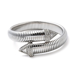 304 Stainless Steel Stretch Bracelets for Women&nbsp;BJEW-A031-03P
