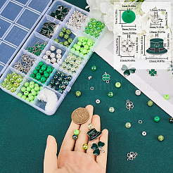 DIY Saint Patrick's Day Bracelet Making Kit&nbsp;DIY-SC0023-38