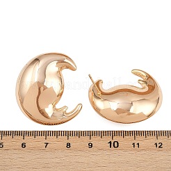 Brass Stud Earrings&nbsp;EJEW-H168-13G