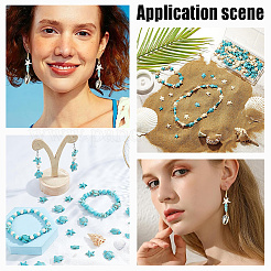 6 Strands 6 Styles Synthetic Turquoise Beads Strands&nbsp;G-AR0005-46
