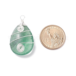 Natural Gemstone Pendants&nbsp;PALLOY-JF01438