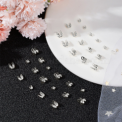 150Pcs 3 Bags Brass Bead Tips&nbsp;KK-BBC0026-12