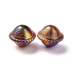UV Plating Rainbow Iridescent Acrylic Beads&nbsp;PACR-H003-09