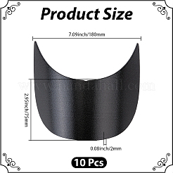 10Pcs Resin Hat Brim Liner&nbsp;DIY-CY0002-88B
