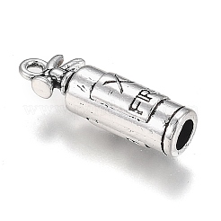 合金のチベット風チャーム  消防士  消防士消火器  アンティークシルバー  23x7.9x6.5mm  穴：1.6mm  95~100個/袋&nbsp;PALLOY-H190-02AS