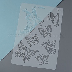 Plastic Reusable Drawing Painting Stencils Templates&nbsp;DIY-F018-B08