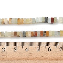 Natural Flower Amazonite Beads Strands&nbsp;G-I394-A11