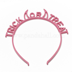 プラスチックヘアバンド  トリック・オア・トリート  ハロウィン  ミックスカラー  115~120mm&nbsp;OHAR-T003-15
