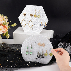 2Pcs 2 Styles Acrylic Earring Display Stands&nbsp;EDIS-GA0001-06