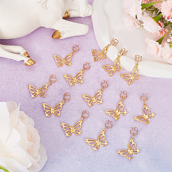 Alloy Hollow Braiding Hair Pendants Decoration Clips&nbsp;OHAR-AB00013