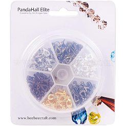 Brass Clip-on Earring Findings&nbsp;KK-PH0035-24