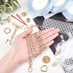 DIY Knitting Crochet Bags Kit&nbsp;DIY-WH0189-92