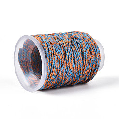 22M Two Tone Macrame Cotton Cord&nbsp;OCOR-T017-07J