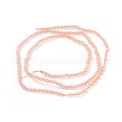 Transparent Glass Beads Strands&nbsp;GLAA-F094-A18