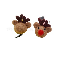 Wool Felt Cabochons&nbsp;FABR-PW0001-144