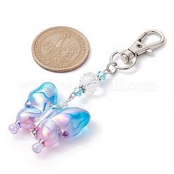 Acrylic Butterfly Pendants Decorations&nbsp;HJEW-JM01595-04