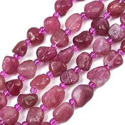 Natural Tourmaline Beads Strands&nbsp;GG-CBA3A44-C02-02