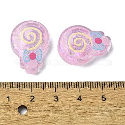 Transparent Epoxy Resin Decoden Cabochons&nbsp;CRES-I030-04E