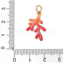 Alloy Enamel Pendants&nbsp;AL-CBA68FA-10G