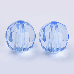 Transparent Acrylic Beads&nbsp;TACR-Q257-6mm-V41