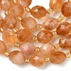 Heated Natural Citrine Beads Strands&nbsp;G-F809-A45-01