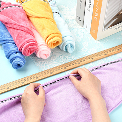 Fibre Hair Drying Towel Wrap&nbsp;AJEW-FZC0001-08F