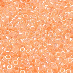 Electroplate Transparent Glass Seed Beads&nbsp;SEED-S042-16A-05