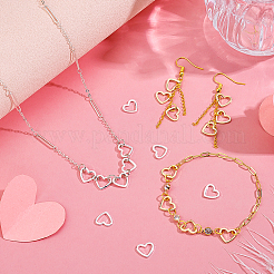 20Pcs 2 Colors Brass Linking Rings&nbsp;KK-GA0002-58