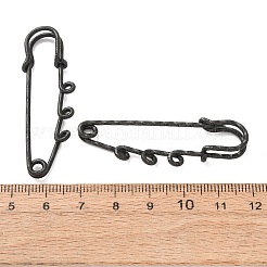 304 Stainless Steel Safety Pins Brooch Findings&nbsp;STAS-C181-01C-B