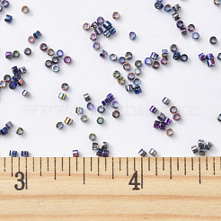 MIYUKIデリカビーズ  シリンダー  日本製シードビーズ  11/0  （db2206)マジックブルー  1.3x1.6mm  穴：0.8mm  約2000PCS /ボトル  10 G /ボトル&nbsp;SEED-JP0008-DB2206