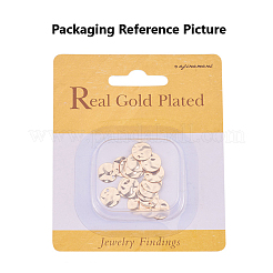 真鍮マイクロパヴェクリアキュービックジルコニアチャーム  クリスマスのために  ニッケルフリー  鐘  18KGP本金メッキ  11x8x2mm  穴：1mm&nbsp;X-KK-S348-519-NF