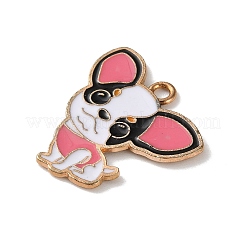 Alloy Enamel Pendants&nbsp;FIND-I047-01KCG-10