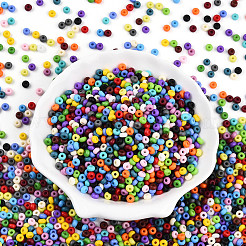 Opaque Colours Glass Seed Beads&nbsp;SEED-N007-07