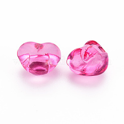 1-Hole Transparent Acrylic Buttons&nbsp;TACR-S154-53B