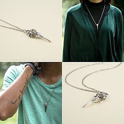 Tibetan Style Alloy Pendants&nbsp;PALLOY-PH0012-33