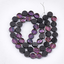Electroplate Glass Beads Strands&nbsp;EGLA-S176-6A