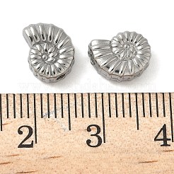 304ステンレススチールビーズ  変色防止  カウチ  9.5x7.5x4mm  穴：1.4mm&nbsp;STAS-F320-16A-G