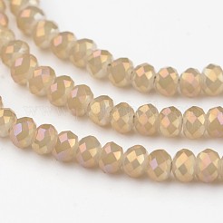Electroplate Glass Bead Strands&nbsp;EGLA-G014-2mm-FR-A06