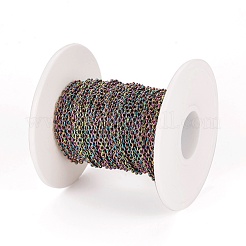 Ion Plating(IP) 304 Stainless Steel Cable Chains&nbsp;STAS-F217-05
