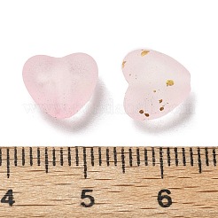Frosted Transparent Acrylic Beads&nbsp;OACR-F013-02