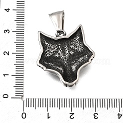 304 Stainless Steel Pendants&nbsp;STAS-H263-13AS
