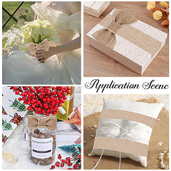 Burlap Lace Rolls&nbsp;OCOR-WH20006-57G