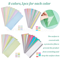 Plastic Guided Reading Strips Tools Finger Focus&nbsp;AJEW-GL0001-41