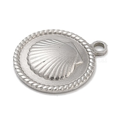 Anti-Tarnish 304 Stainless Steel Pendants&nbsp;STAS-D197-16P