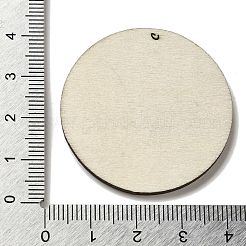 母の日テーマの木製ペンダント  犬  39.5x2.5mm  穴：1.6mm&nbsp;FIND-Z031-01H