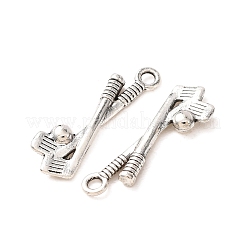 Tibetan Style Alloy Pendants&nbsp;AL-CBA5212-22AS