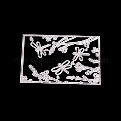 Rectangle with Dragonfly Frame Carbon Steel Cutting Dies Stencils&nbsp;DIY-F028-34