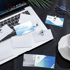 200Pcs PVC Name Card Holders&nbsp;AJEW-WA0003-50
